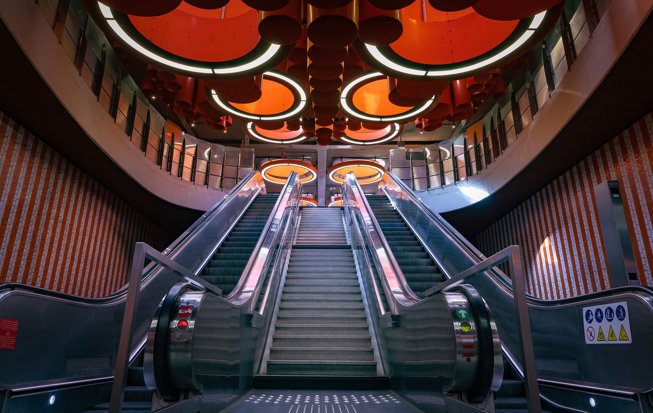 Pannenhuis subway, Brussels, Belgium