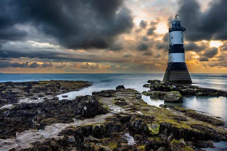 Penmon Lighthouse at Penmon Point