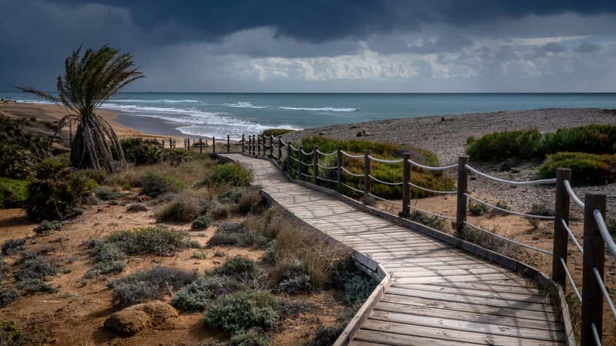 Playa Larga, Cartagena, Spain