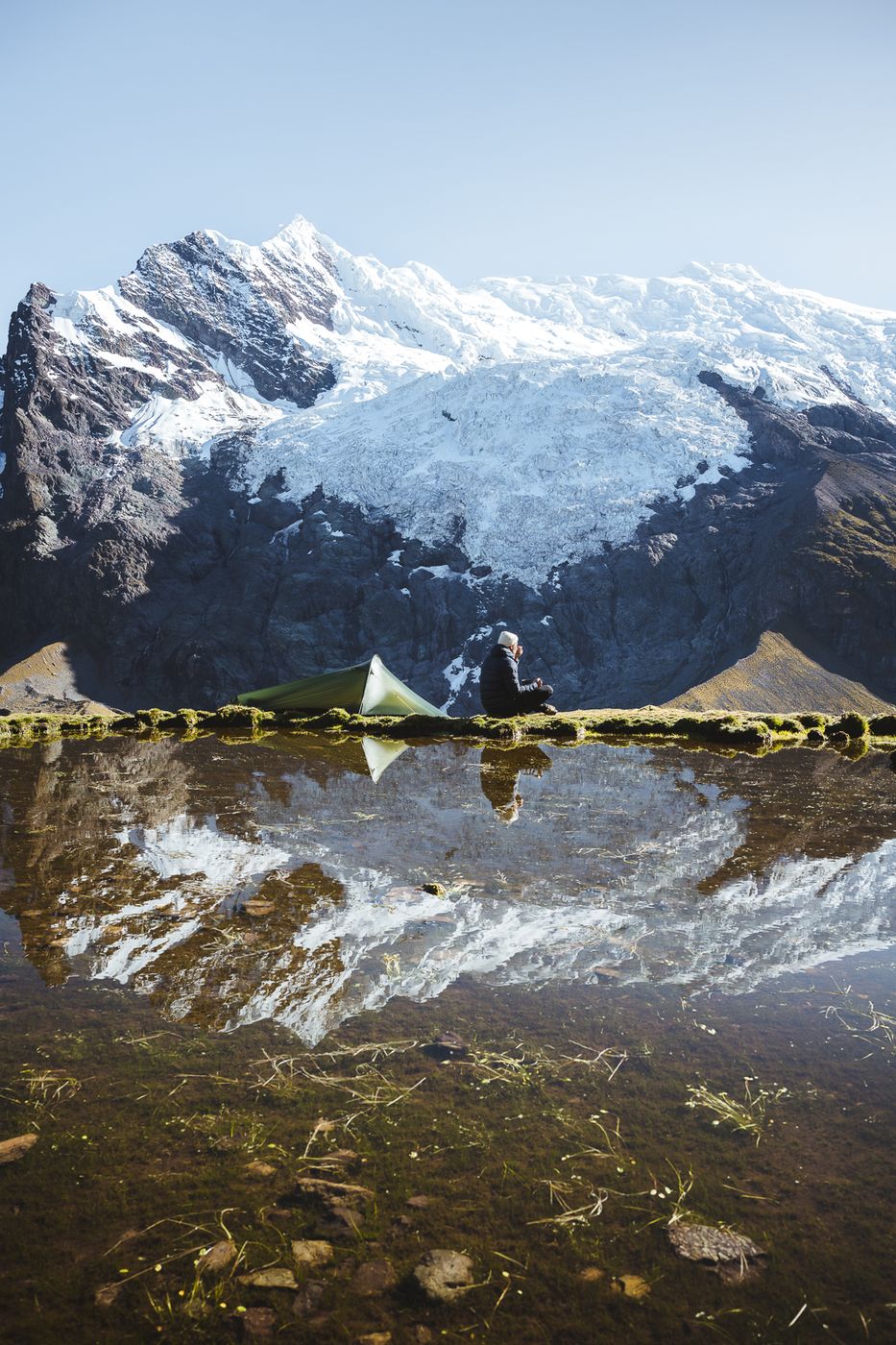 Ponds next to Jatun Pucacocha, Ausangate, Peru