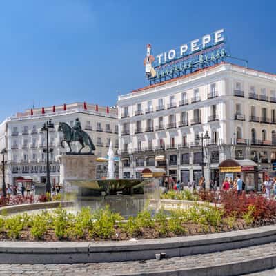 Puerta Del Sol, Madrid, Spain