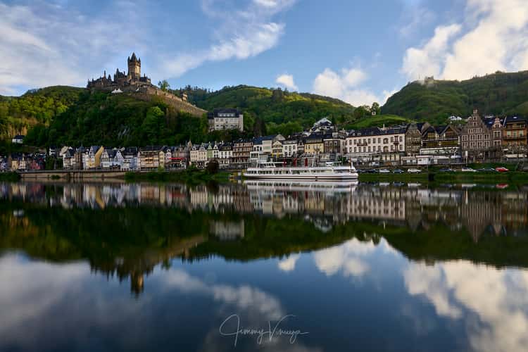 Reichsburg Cochem from Skagerak Bridge, Cochem