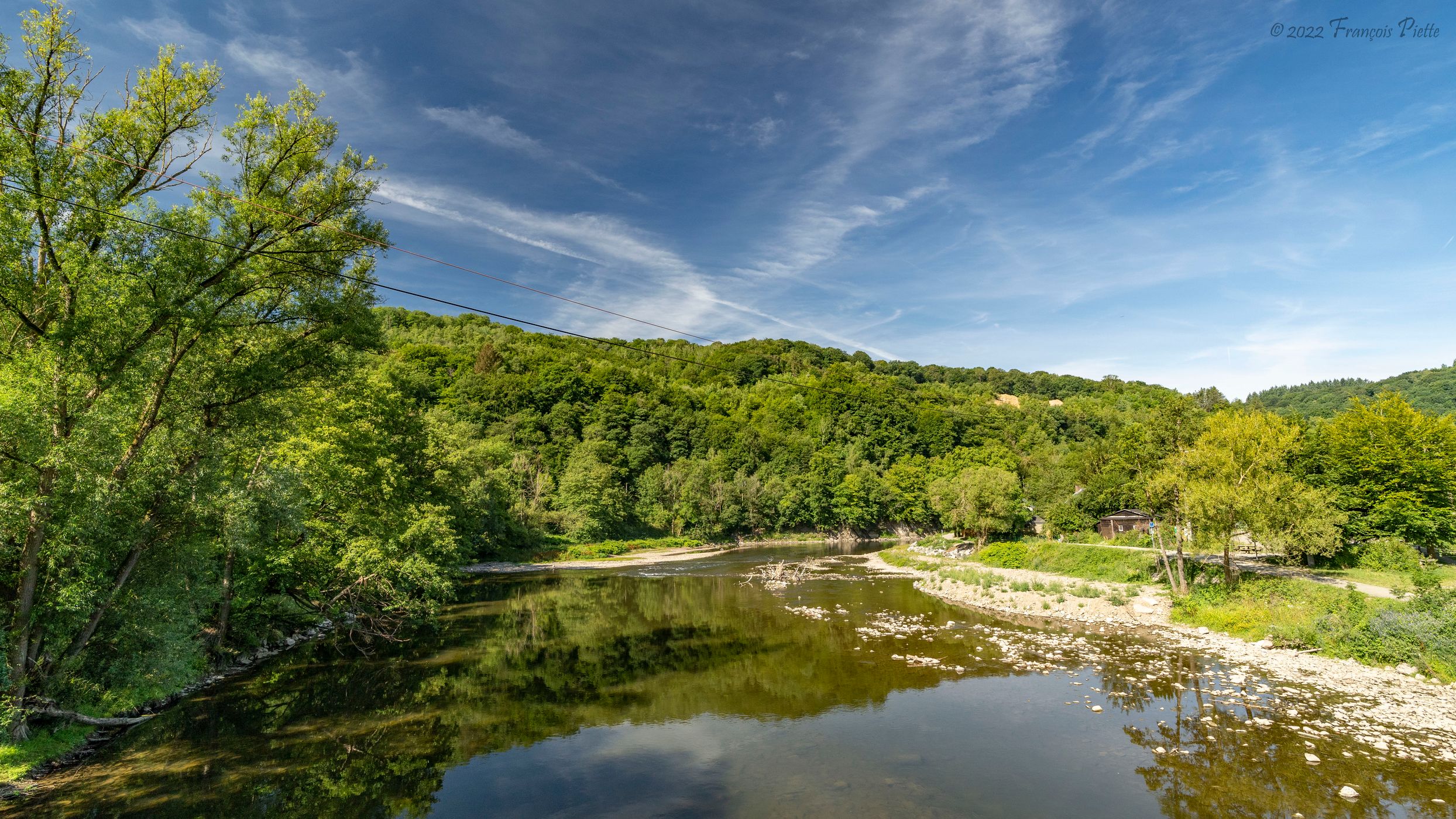 River Ourthe, Poulseur, Belgium