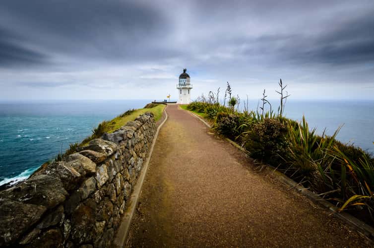 Light Beams Lighthouse, Cape Reinga, North Island