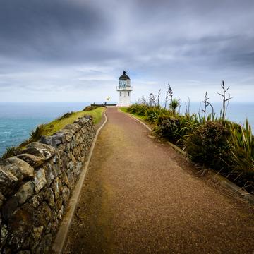 Light Beams Lighthouse, Cape Reinga, North Island, New Zealand
