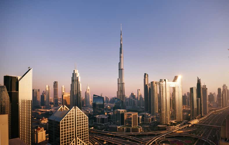 The Best View of Dubai, Burj Khalifa view from Shangri-La