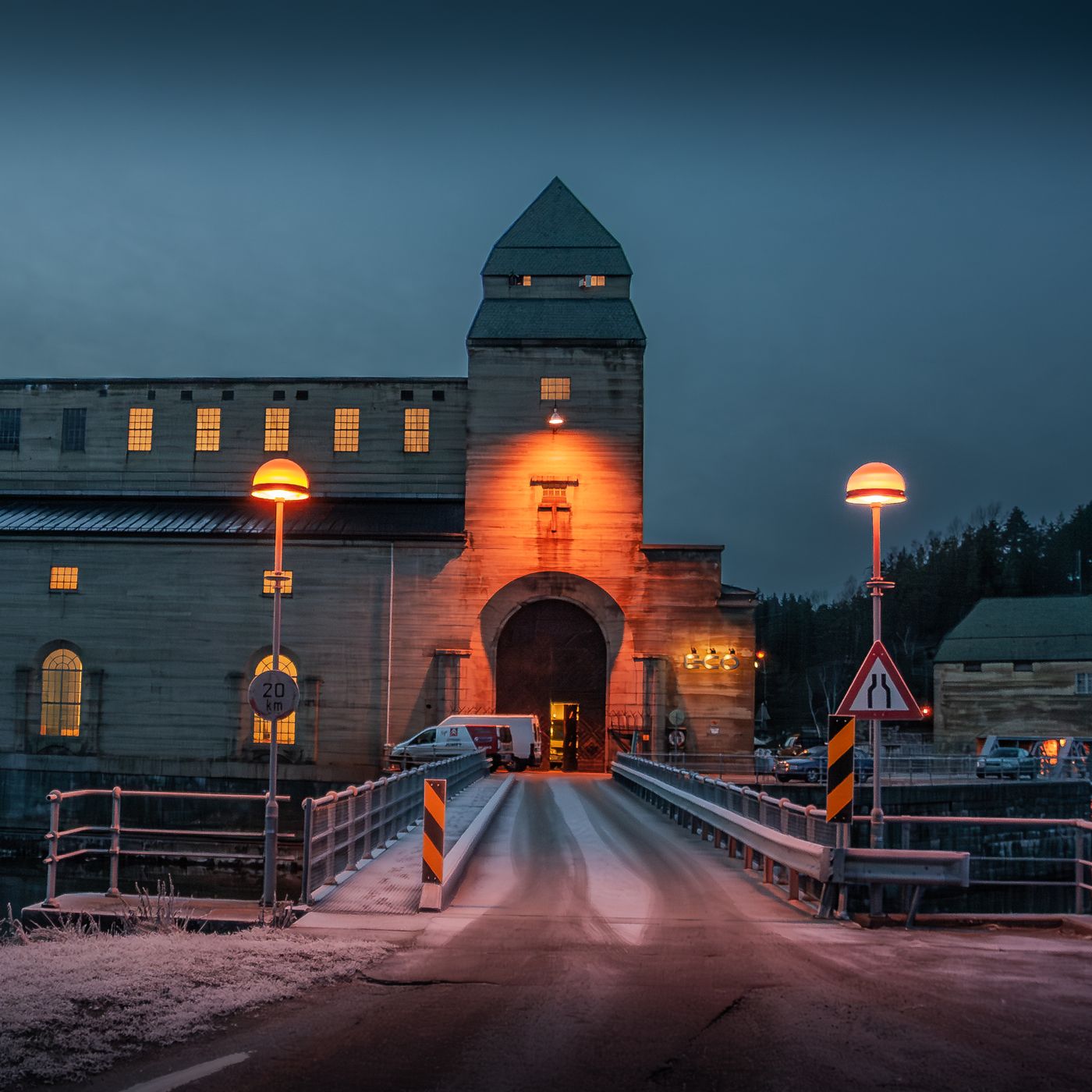 Solbergfoss power station, Norway