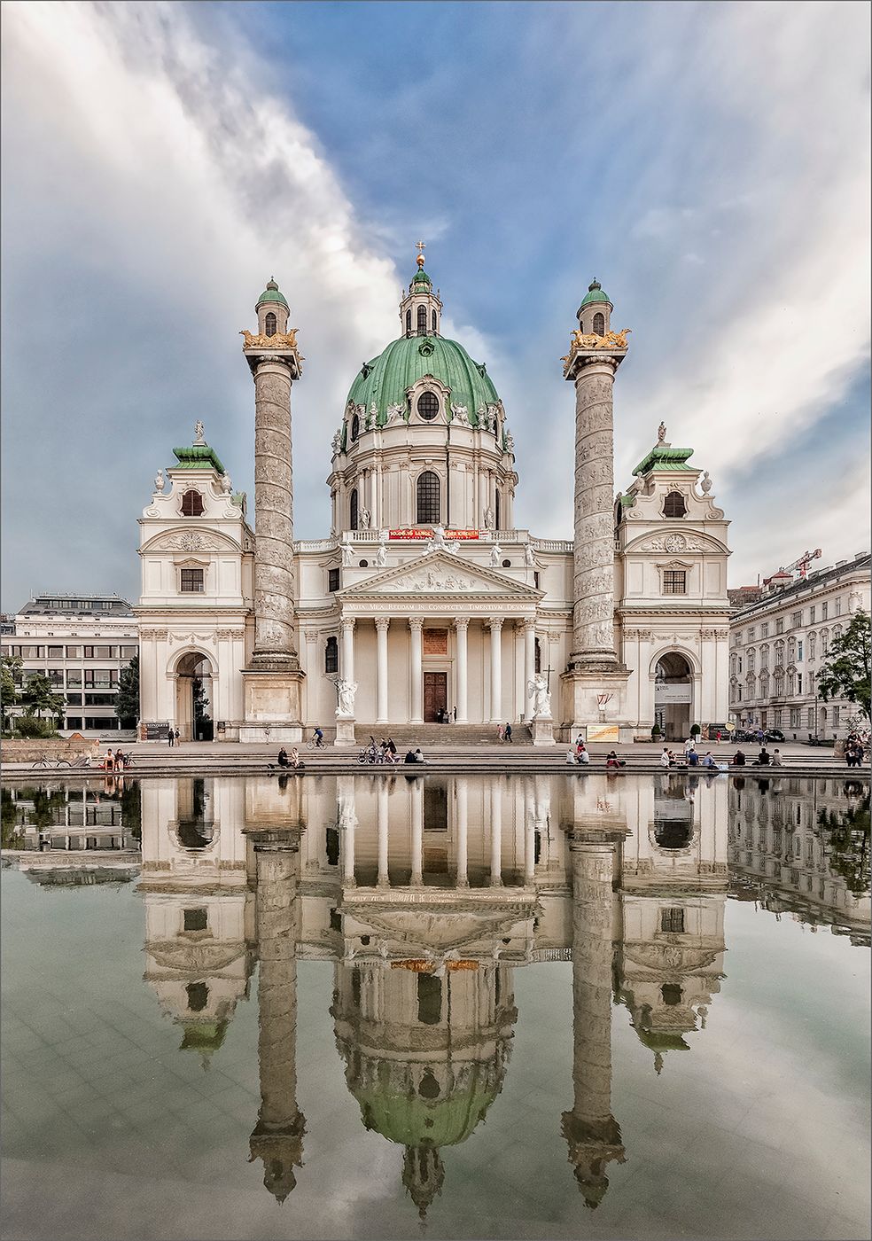 St. Charles Church, Vienna , Austria