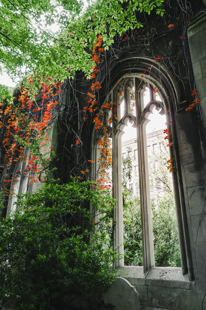 St Dunstan in the East church gardens, United Kingdom
