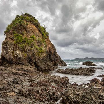 Storm brewing, Rocky Bay Reserve, Russell, North Island, New Zealand