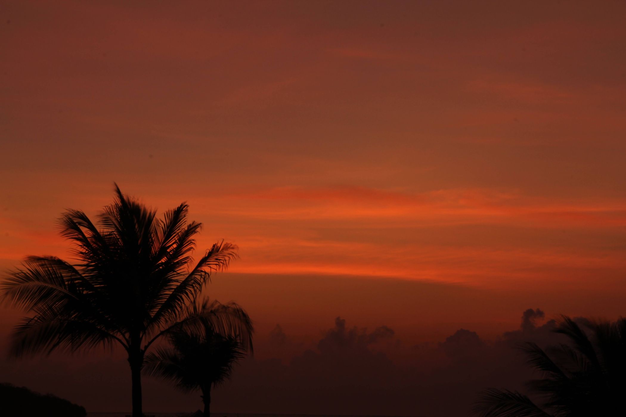 Sunrise at Nusa Dua, Bali, Indonesia