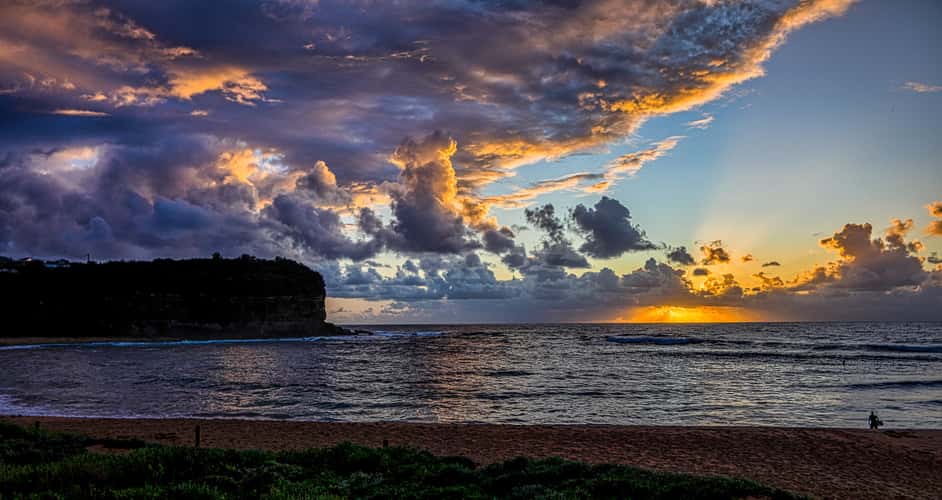 The headland Bongin Bongin, Mona Vale, Sydney, NSW