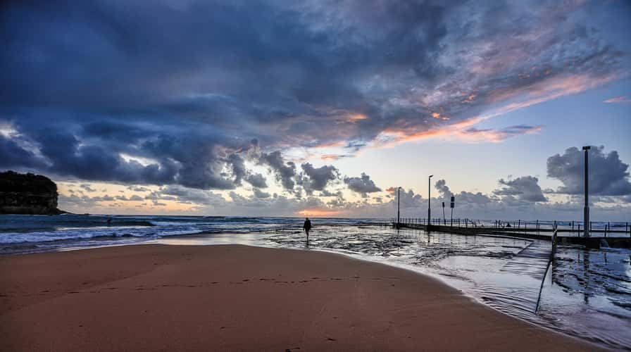 The headland Bongin Bongin, Mona Vale, Sydney, NSW