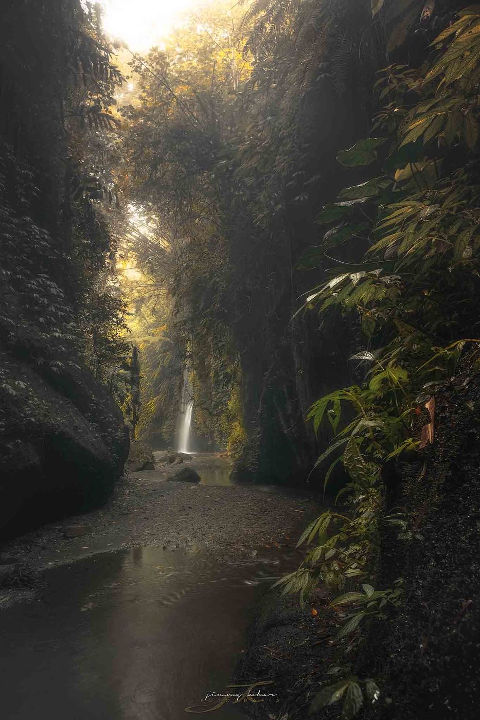 Tukad Cepung Waterfall, Indonesia
