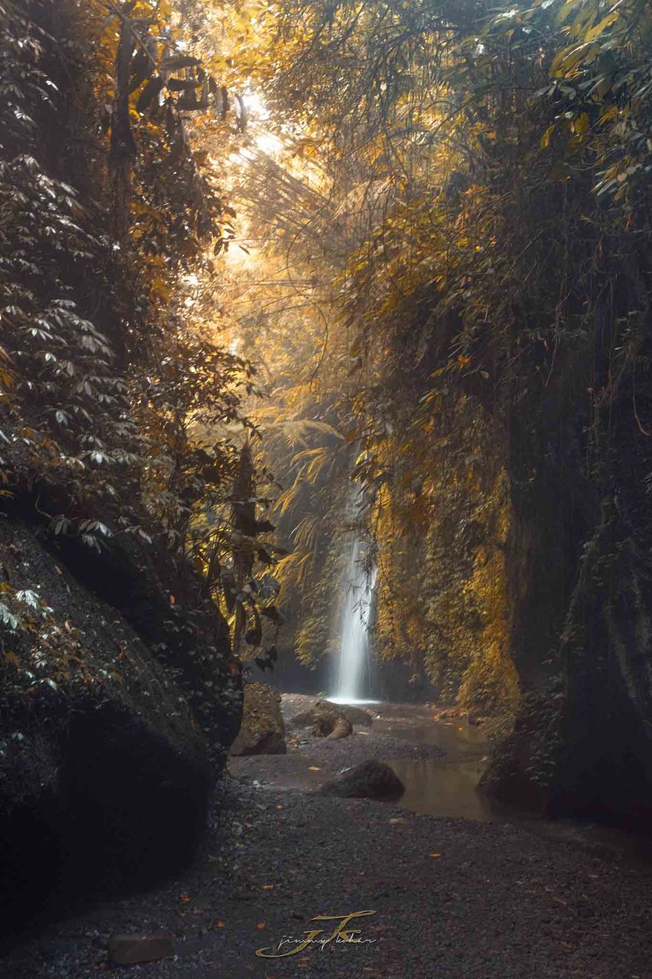 Tukad Cepung Waterfall, Indonesia