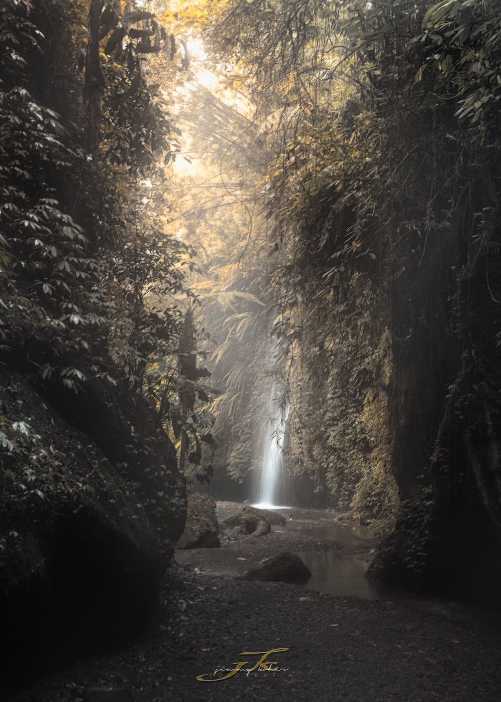 Tukad Cepung Waterfall, Indonesia
