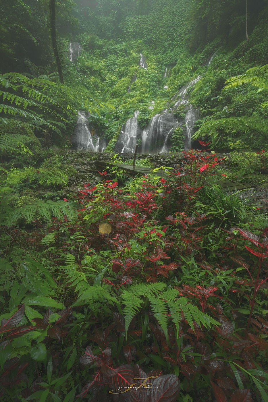 Wanagiri Pucak Manik Waterfall, Indonesia