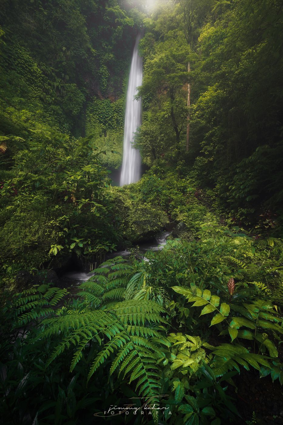 Wanagiri Pucak Manik Waterfall, Indonesia