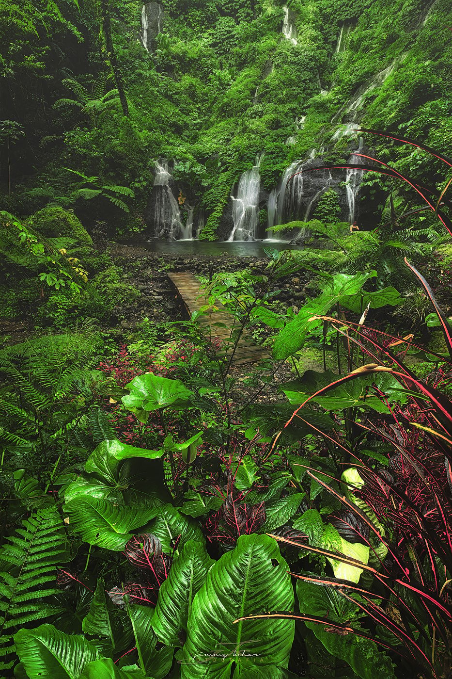Wanagiri Pucak Manik Waterfall, Indonesia