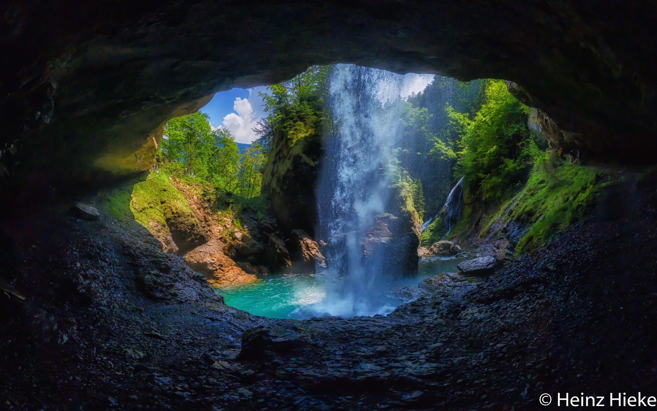 Bergli Stüber Waterfall, Switzerland