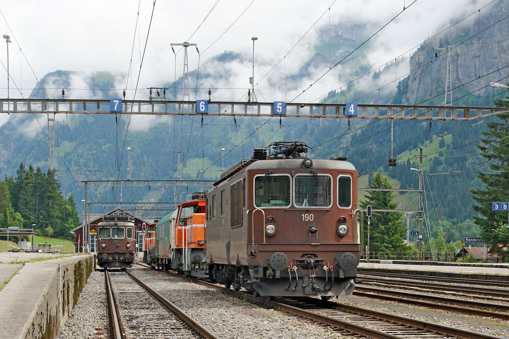 BLS Autoverlad Lötschberg, Switzerland