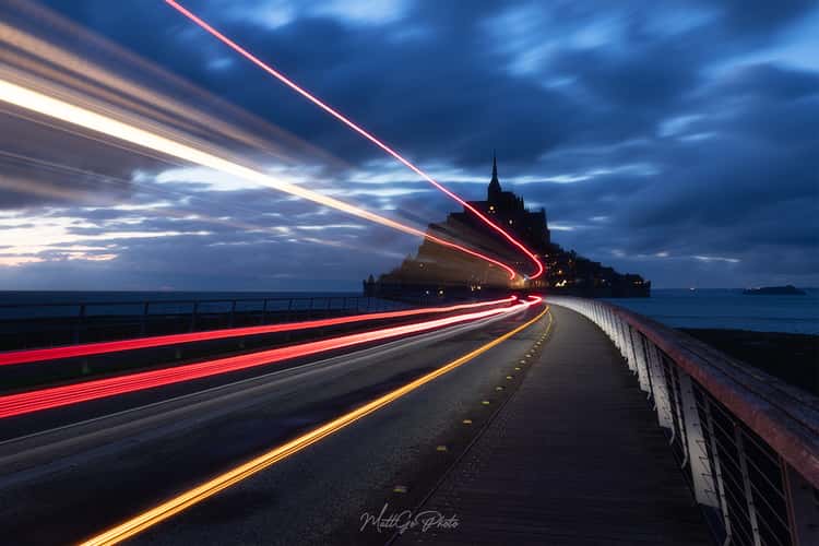 Blue hour in Normandie