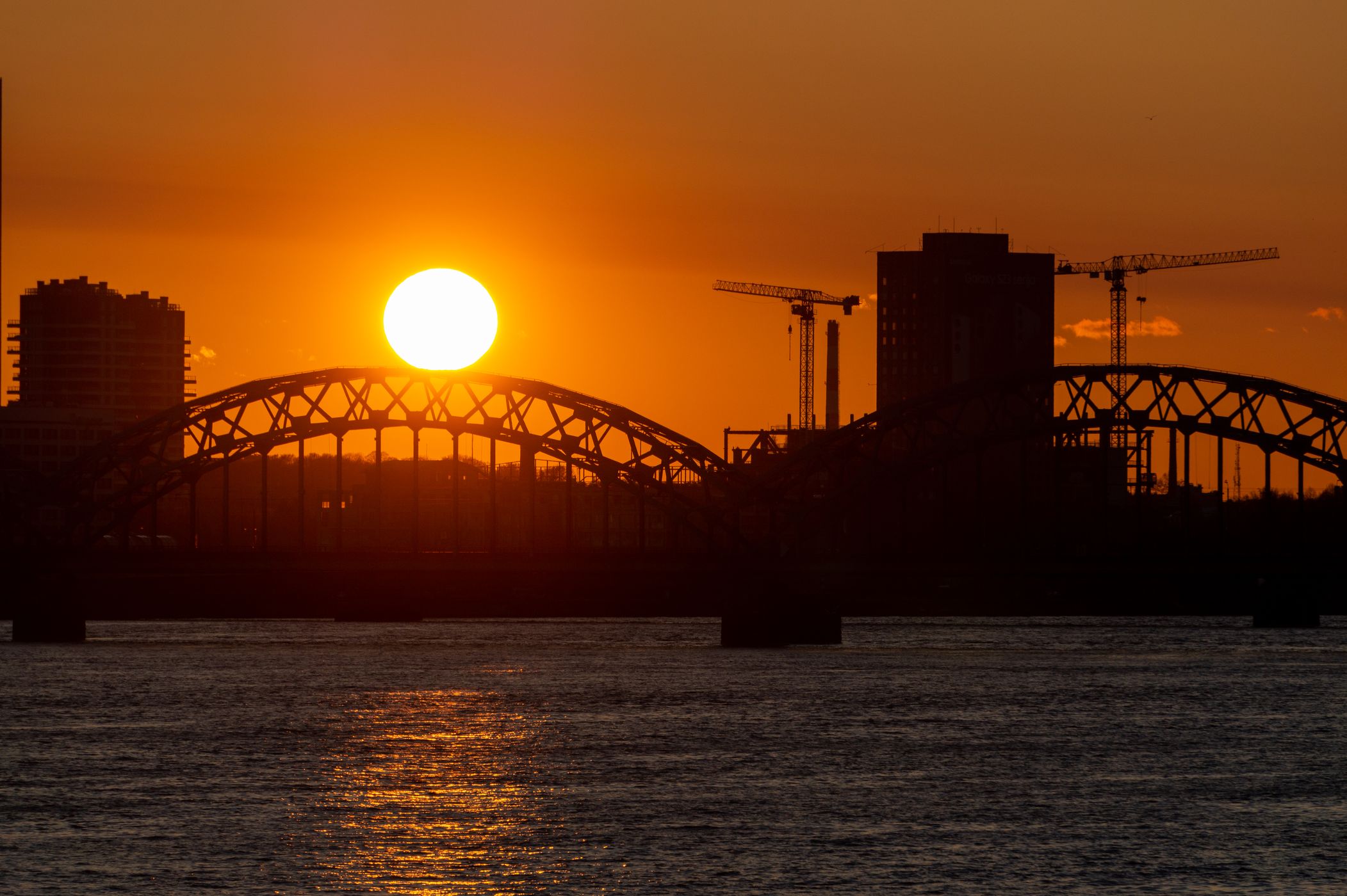 Bridge to the TV Island, Latvia