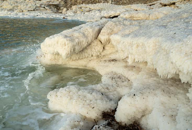 Dead Sea shore
