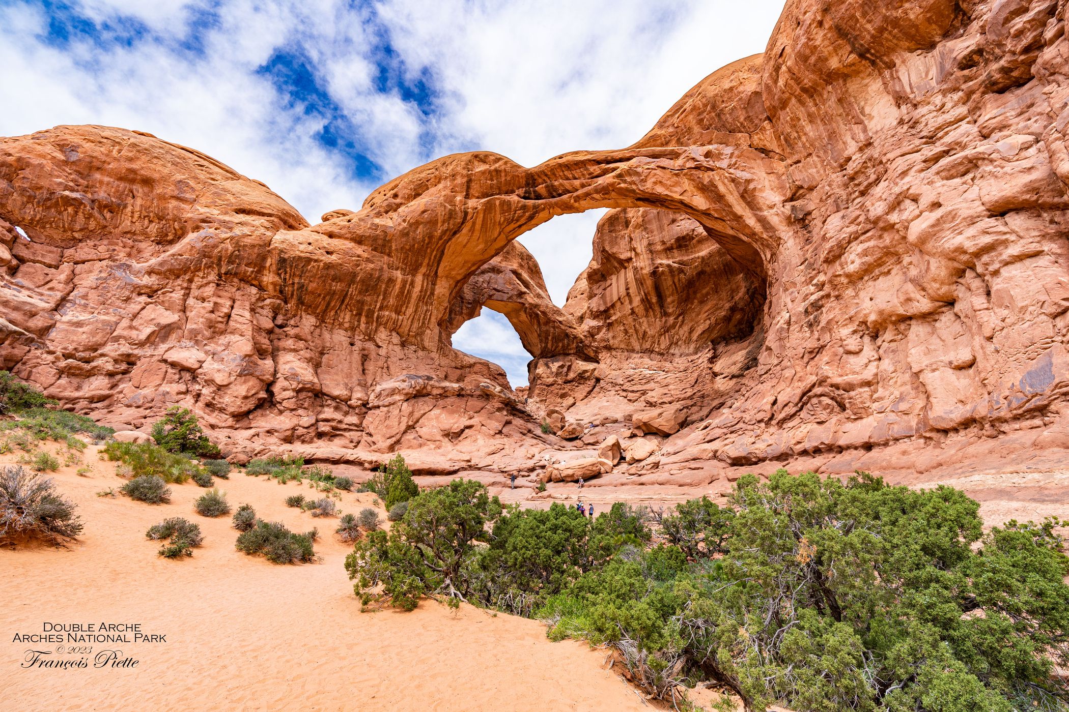 Double Arch, Arches National Park, USA