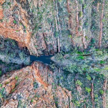 Serpentine Gorge, Northern Territory [drone], Australia