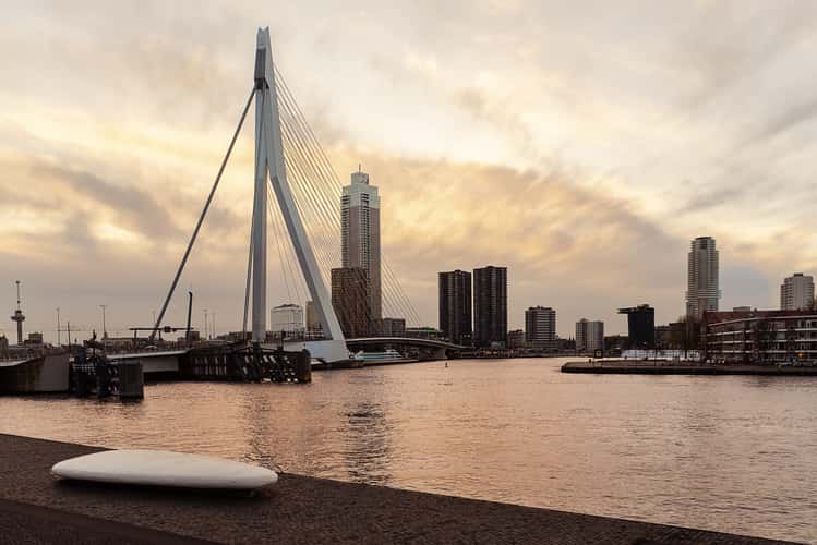 Erasmus Bridge (south view), Rotterdam