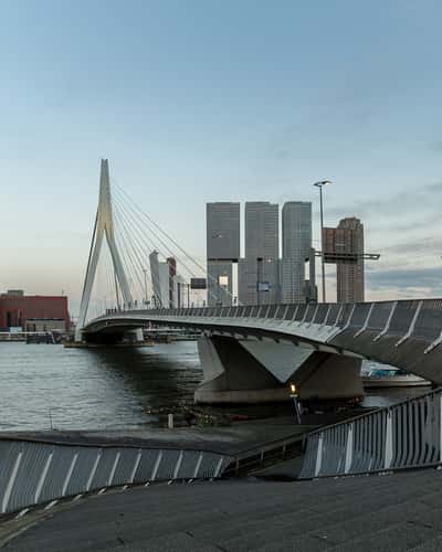 Erasmus Bridge (south view), Rotterdam