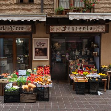 Fruit Store in Barbastro, Spain