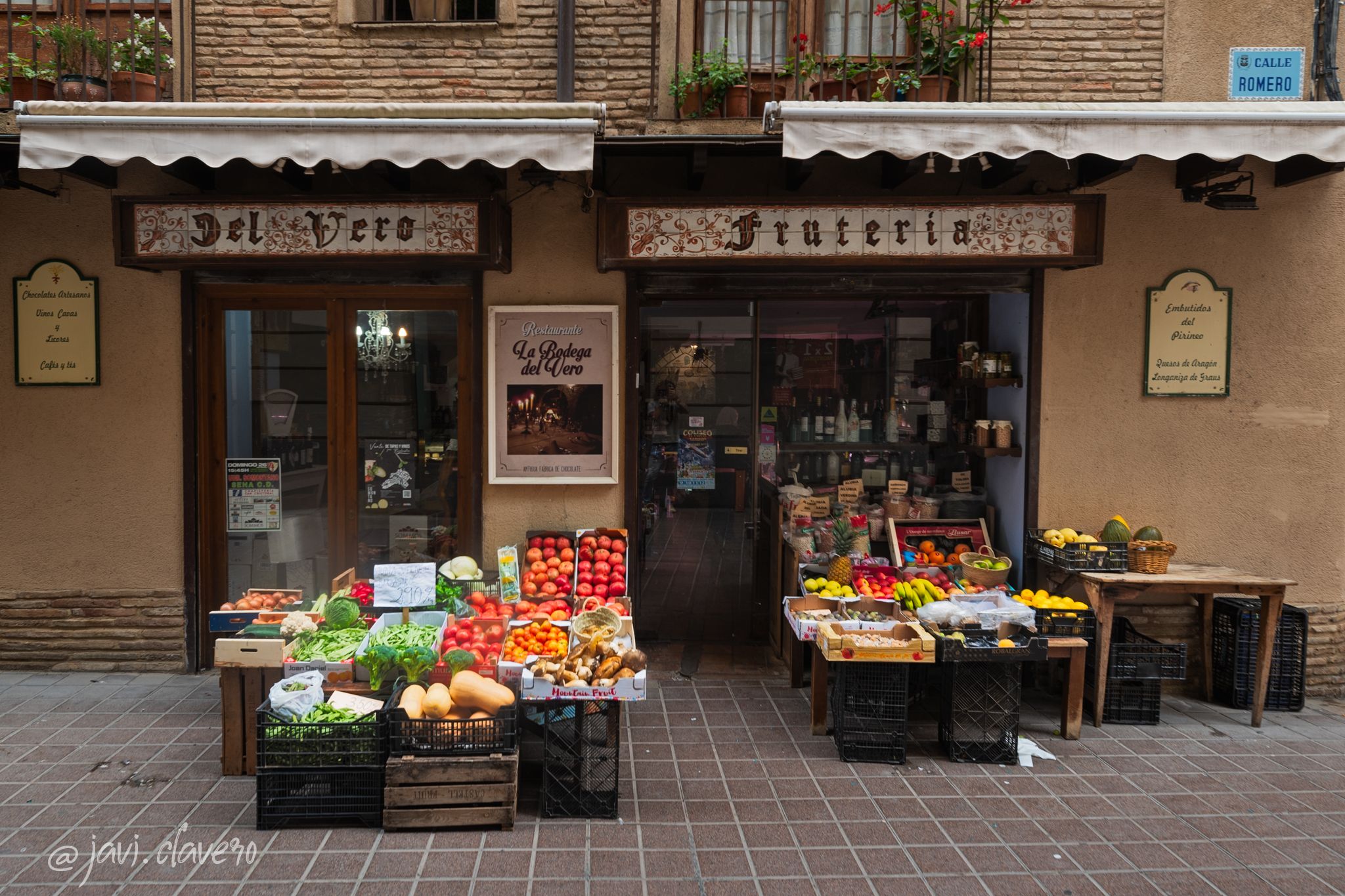 Fruit Store in Barbastro, Spain