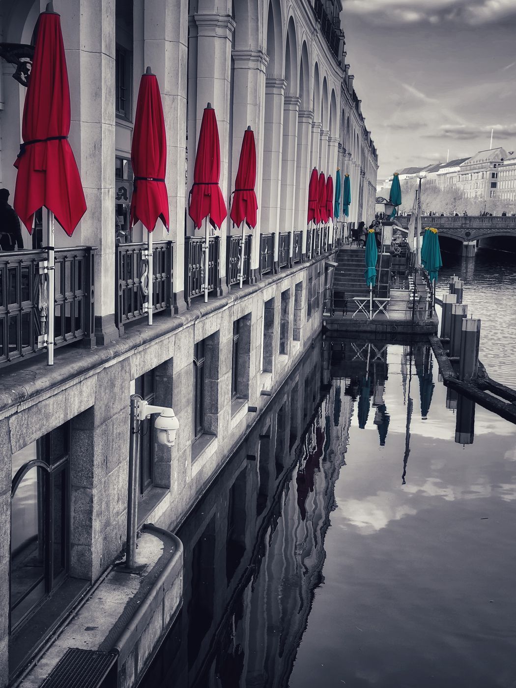 Hamburg Jungfernstieg, Germany
