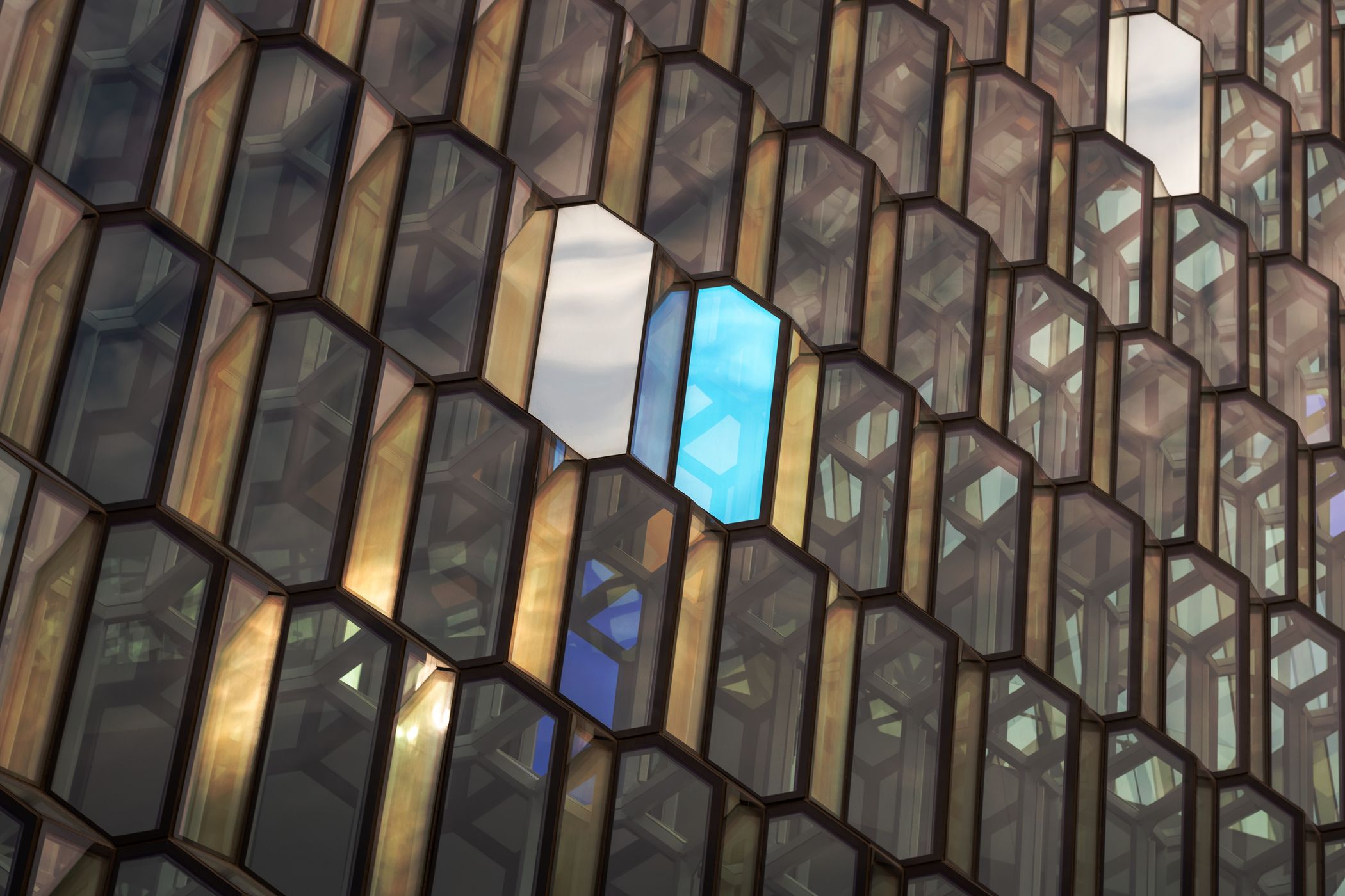 Inside Harpa - Concert Hall, Reykjavík, Iceland