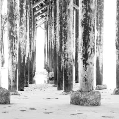 Hearst Memorial State Beach, Pacific Coast Highway, USA