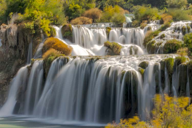 Skradinski Buk, the main waterfalls of Krka National Park