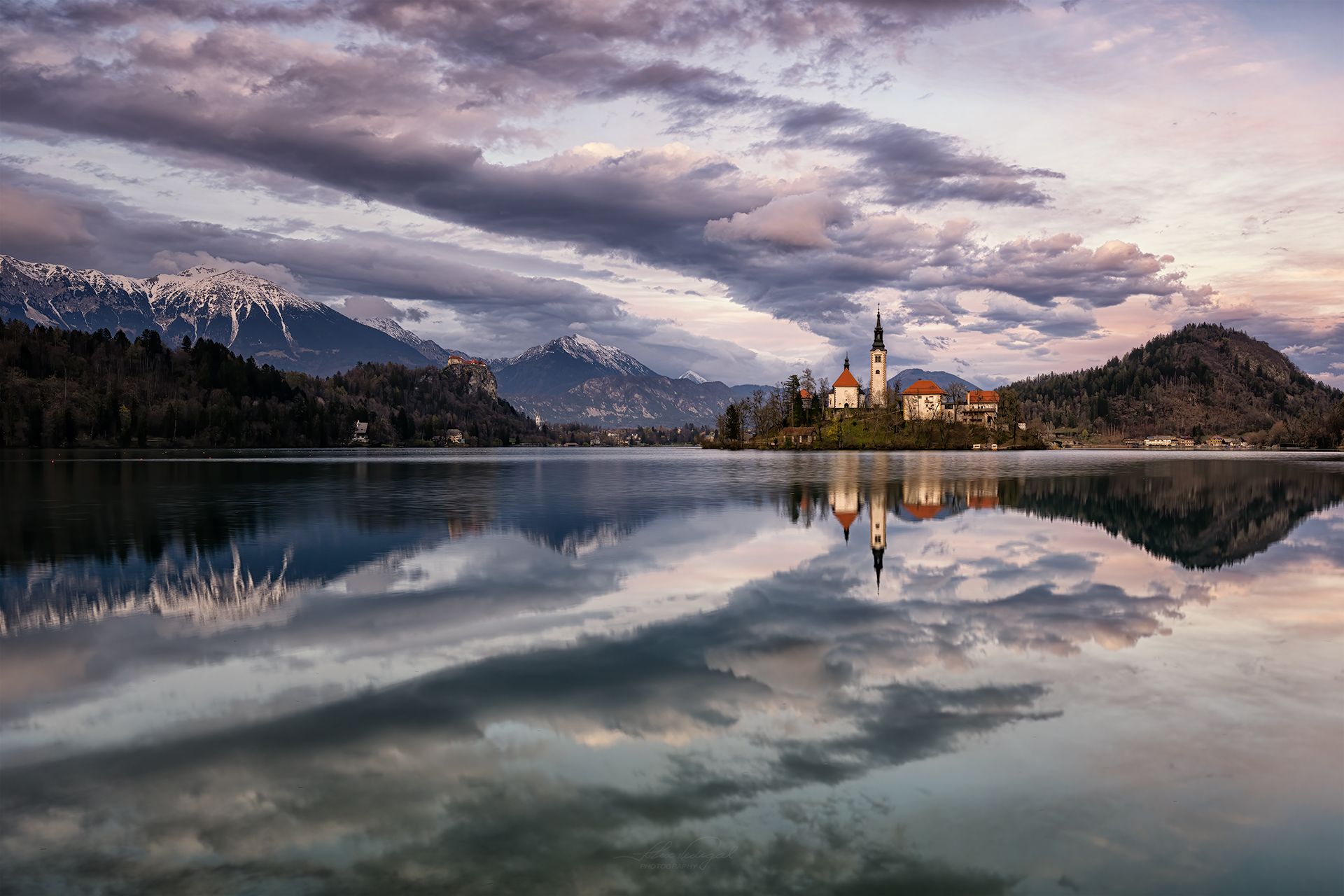Lake Bled, Julian Alps, Slovenia