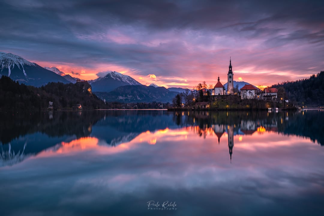Lake Bled, Julian Alps, Slovenia
