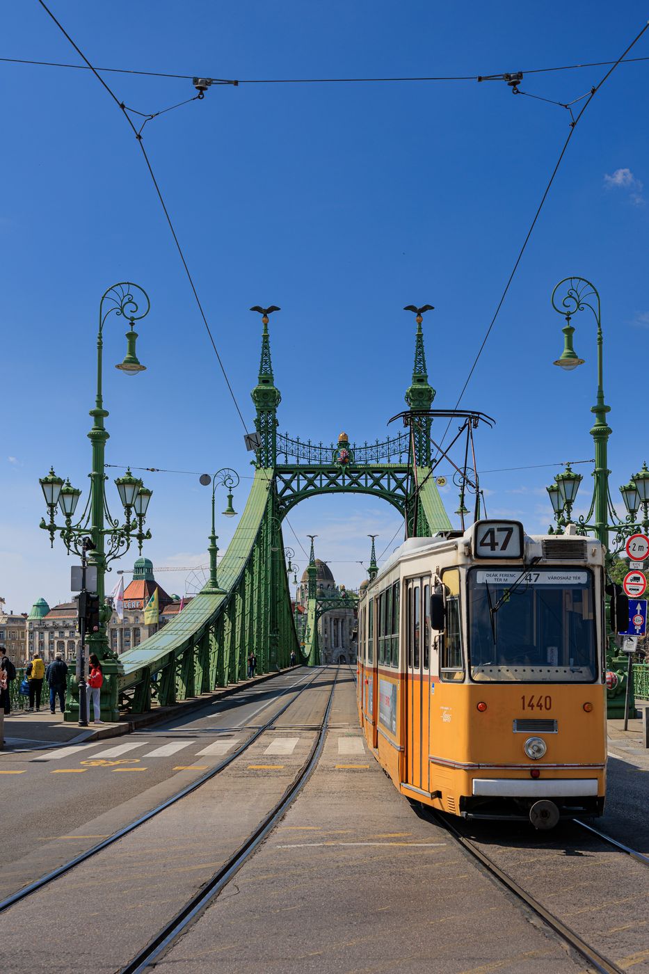 Liberty Bridge Sunset, Hungary