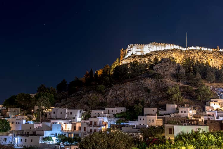 Lindos castle