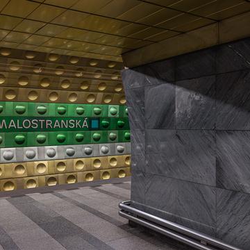 Malostranská (Underground Station), Czech Republic