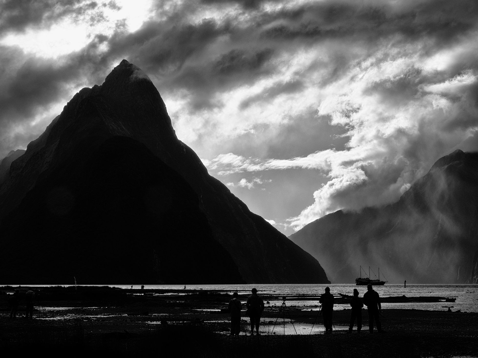Milford Sound Lookoutpoint, New Zealand