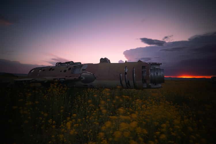 Old Sovjet Militarybase and Plane Wreck, Big Shiraki