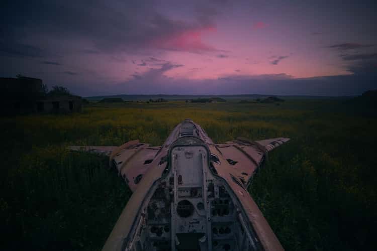 Old Sovjet Militarybase and Plane Wreck, Big Shiraki
