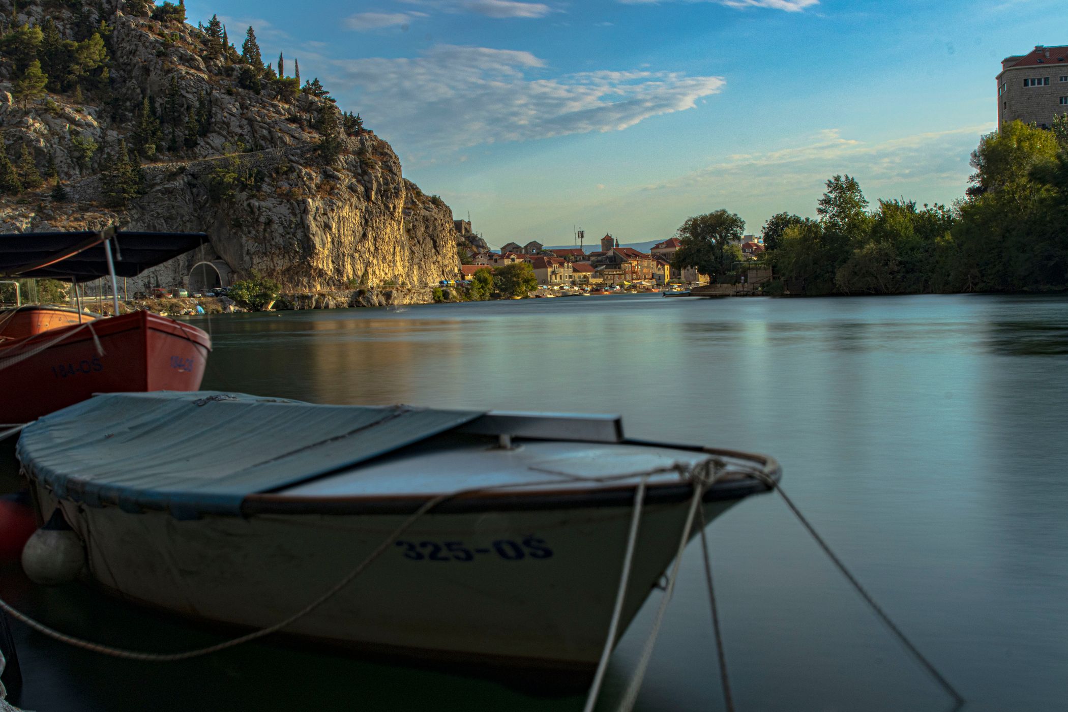 Omis water front Croatia, Croatia