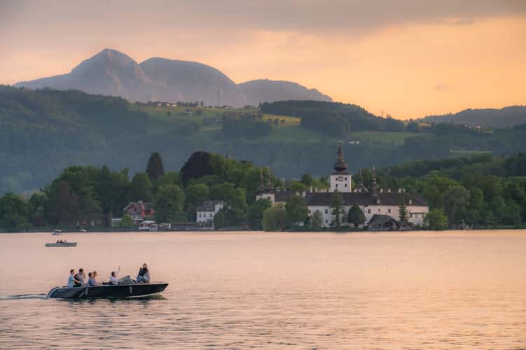 Ort view from Gmunden