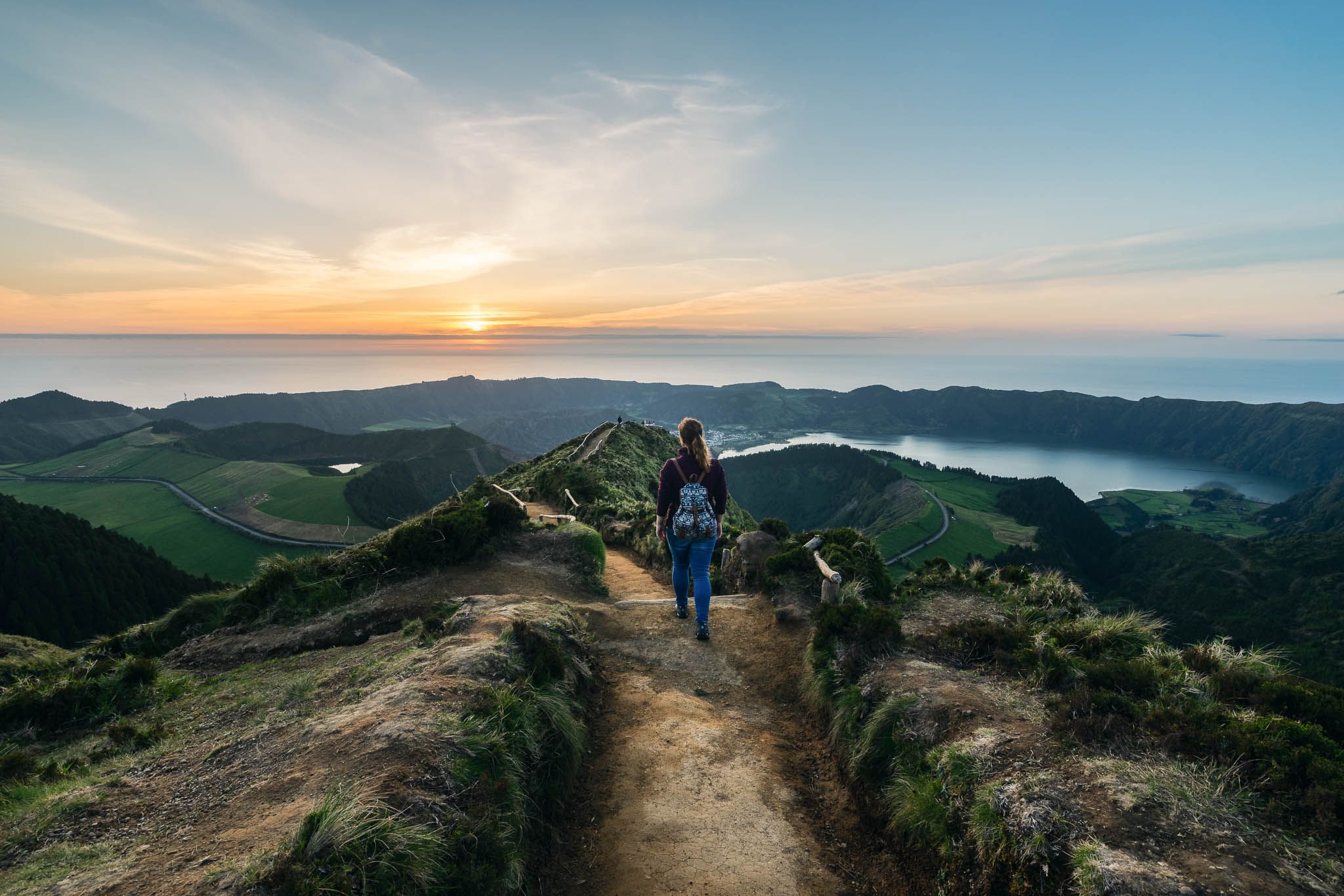 Path to Miradouro da Grota do Inferno, São Miguel, Azores, Portugal