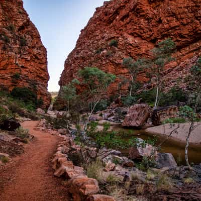 Pathway to  Simpson Gap, Alice Springs, NT, Australia